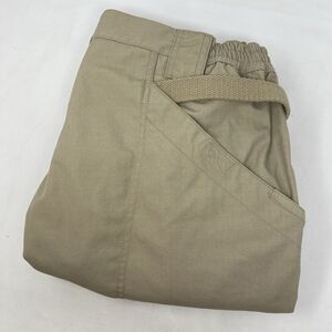 5.11 Tactical Series Men's 40 Beige‎ Tan Flat Front Cargo Utility WorkWear Pants